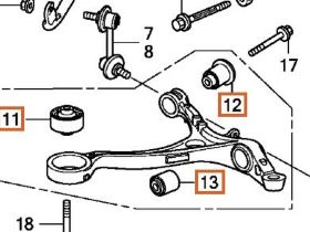 Сайлентблок рычага
