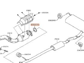 кольцо глушителя уплотнительное