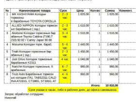 колодки тормозные