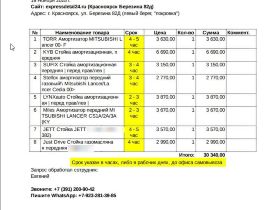 Стойка подвески