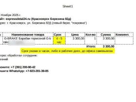 барабан тормозной