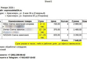 свеча зажигания