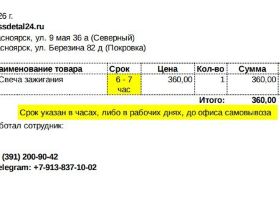 свеча зажигания